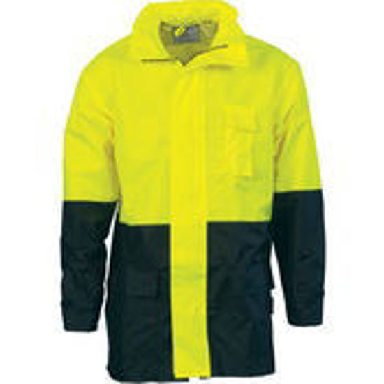 Picture of DNC HiVis Two Tone Light weight Rain Jacket 3877