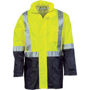 Picture of DNC HiVis Two Tone Light weight Rain Jacket with CSR R/Tape 3879