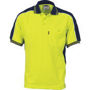 Picture of DNC Poly/Cotton Contrast Panel Polo - Short Sleeve 3895