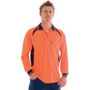 Picture of DNC Cool-Breeze Contrast Mesh Polo - long sleeve 3902