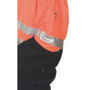 Picture of DNC HiVis Two Tone 1/2 Zip Cotton Fleecy
Windcheater with 3M R/Tape 3925