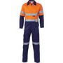 Picture of DNC HiVis Cool-Breeze two tone L.Weight Cott on
Coverall with 3M R/Tape 3955