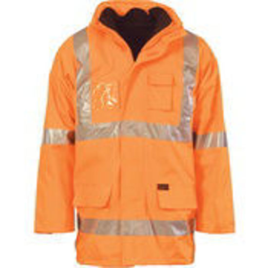 Picture of DNC HiVis Cross Back D/N “6 in 1” jacket (Outer Jacket and Inner Vest can be sold separately 3997