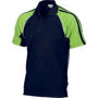 Picture of DNC Cool-Breathe Twin Stripe Contrast Raglan Polo 5222