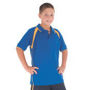 Picture of DNC Kids Poly/Cotton Contrast Raglan Panel Polo 5248