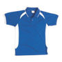 Picture of DNC Kids Air Flow Contrast Raglan Mesh Polo 5263