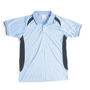 Picture of DNC Kids Air Flow Contrast Raglan Mesh Polo 5263