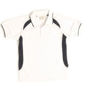 Picture of DNC Kids Air Flow Contrast Raglan Mesh Polo 5263