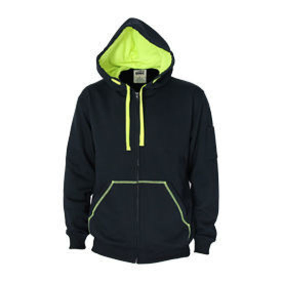 Picture of DNC Full zip Super Brushed Fleece Hoodie 5424