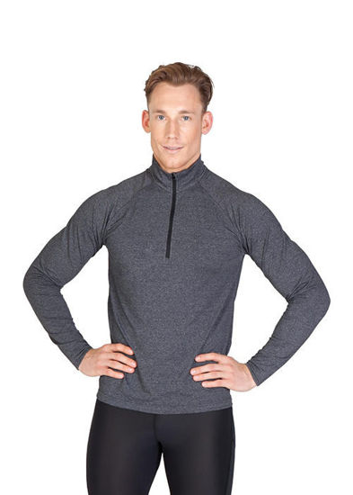 Picture of RAMO Mens Greatness Half Zip Mock Neck F389HZ