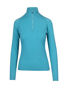 Picture of RAMO Womens Greatness Half Zip Mock Neck F389LD