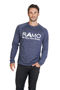 Picture of RAMO Men's / Unisex Greatness Heather Long Sleeve T-shirt T223LS