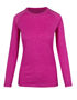 Picture of RAMO Womens Greatness Heather Long Sleeve T-shirt T223LD