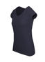 Picture of RAMO Womens Marl Scoop Neck T-shirt T938LD