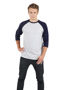 Picture of RAMO Men's / Unisex 3/4 Sleeve Raglan T-shirt T343RG