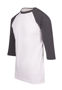 Picture of RAMO Men's / Unisex 3/4 Sleeve Raglan T-shirt T343RG