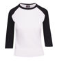 Picture of RAMO Women's 3/4 Sleeve Raglan T-shirt T231RL