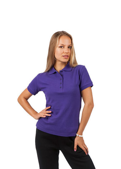 Picture of RAMO Womens 100% Cotton Pique Knit Polo P777LD