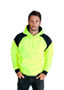 Picture of RAMO Men Shoulder Contrast Panel Hoodie - WORKWEAR F303HPW