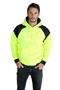 Picture of RAMO Men Shoulder Contrast Panel Hoodie - WORKWEAR F303HPW