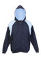 Picture of RAMO Mens Shoulder Contrast Zip Hoodie F303HZ