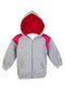 Picture of RAMO Kids Shoulder  Contrast Panel Hoodies with Zipper F335ZZ