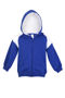 Picture of RAMO Kids Shoulder  Contrast Panel Hoodies with Zipper F335ZZ