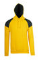 Picture of RAMO Mens Shoulder Contrast Panel Hoodie F303HP