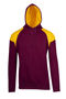 Picture of RAMO Mens Shoulder Contrast Panel Hoodie F303HP