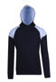 Picture of RAMO Mens Shoulder Contrast Panel Hoodie F303HP