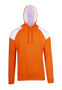 Picture of RAMO Mens Shoulder Contrast Panel Hoodie F303HP