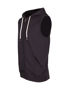 Picture of RAMO Mens Heather SLEEVELESS ZIP Hoodies - Greatness Range F770ZS