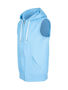 Picture of RAMO Mens Heather SLEEVELESS ZIP Hoodies - Greatness Range F770ZS