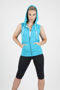 Picture of RAMO Womens/Junior Heather SLEEVELESS ZIP Hoodies - Greatness Range FZ77UN