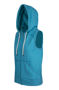 Picture of RAMO Womens/Junior Heather SLEEVELESS ZIP Hoodies - Greatness Range FZ77UN