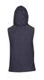 Picture of RAMO Womens/Junior Heather SLEEVELESS ZIP Hoodies - Greatness Range FZ77UN