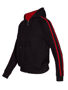 Picture of RAMO Womens/Junior stripe sleeves Hoodies F600UN