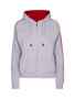 Picture of RAMO Womens/Junior stripe sleeves Hoodies F600UN