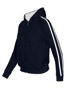 Picture of RAMO Womens/Junior stripe sleeves Hoodies F600UN