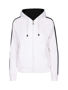 Picture of RAMO Womens/Junior stripe sleeves Hoodies F600UN