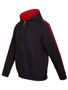 Picture of RAMO Mens Unbrushed Stripe  Sleeve Hoodie F600HZ