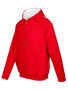 Picture of RAMO Mens Unbrushed Stripe  Sleeve Hoodie F600HZ