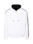 Picture of RAMO Mens Unbrushed Stripe  Sleeve Hoodie F600HZ