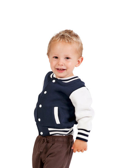 Picture of RAMO Babies Varsity Jacket F160BB