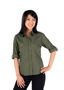 Picture of RAMO Womens Military Long Sleeve  Shirt S002FL