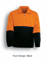 Picture of BOCINI Unisex Adults Hi-Vis 1/2 Zip Fleece SJ0411