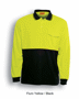 Picture of BOCINI Unisex Adults Hi-Vis Safety Polo - Long Sleeve SP0426