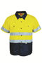 Picture of BOCINI Unisex Adults Hi-Vis S/S Cotton Drill Shirt With Reflective Tape SS1231