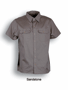 Picture of BOCINI Unisex Adults Cotton Drill Work Shirt S/S WS0679