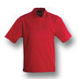 Picture of BOCINI Plain Colour Poly Face Cotton Backing Short Sleeve Polo CP1601